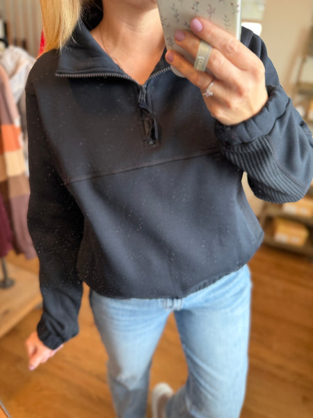 Deep Navy Tundra Thermal Half-Zip