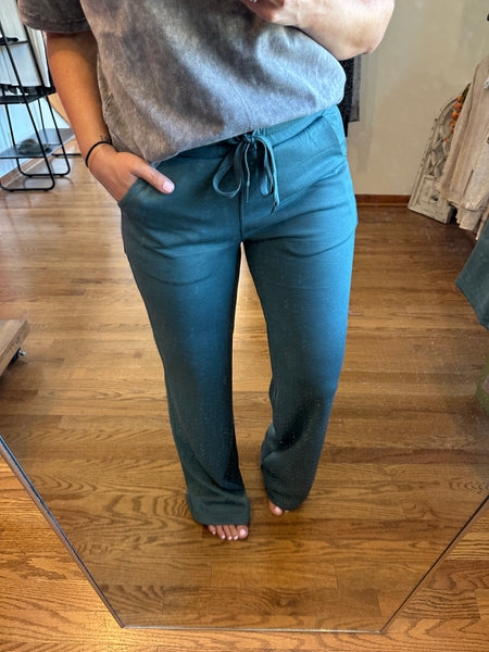 Ash Jade Wide Leg Scuba Lounge Pants