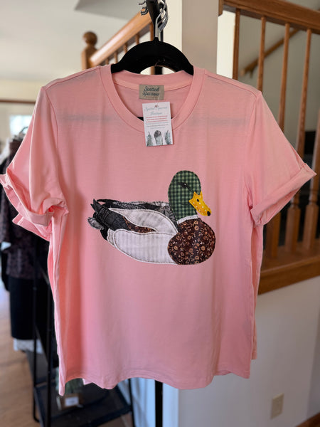 Pink Duck Graphic Tee