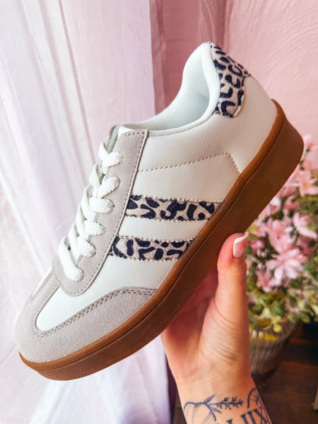 Retro Leopard Sneakers