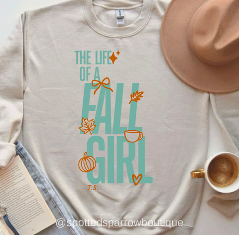 * Preorder * The Life of a Fall Girl Graphic Sweatshirt