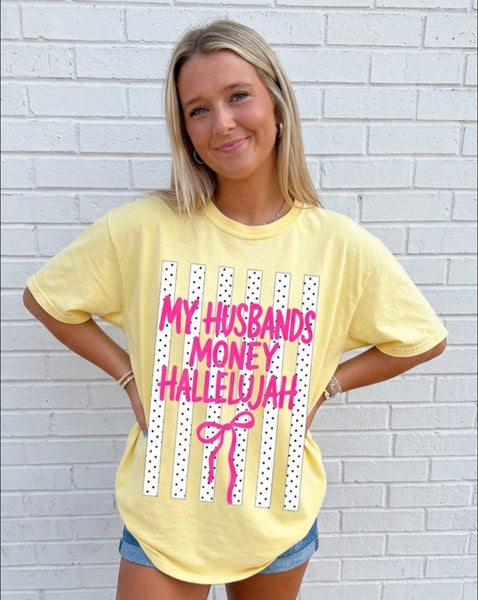 ** PREORDER ** My Husbands Money Graphic Tee