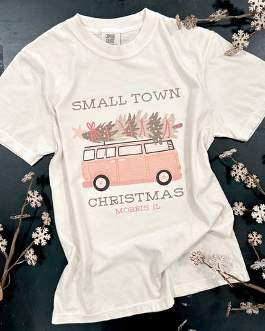 Morris Small Town Christmas Graphic Tee