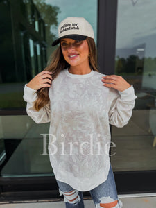 * PREORDER * Ice Grey Camo Pullover