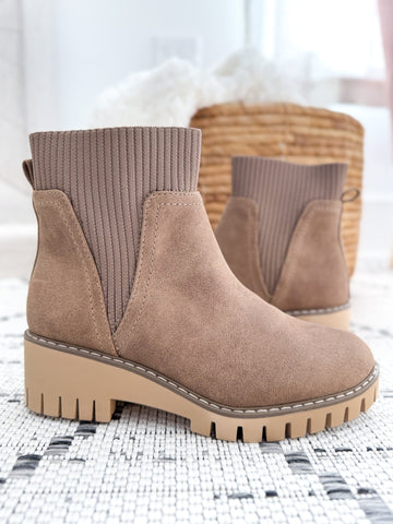 Very G Magnolia Boots in Taupe