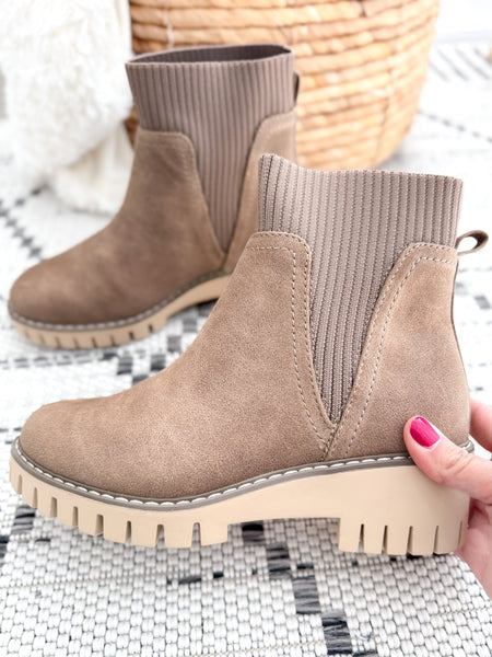 Very G Magnolia Boots in Taupe