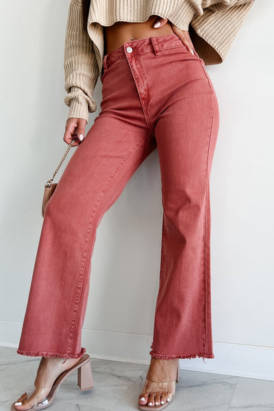 Cabernet Wide Leg Jeans