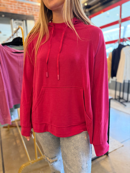 Plum Pink Laguna Dune Hoodie