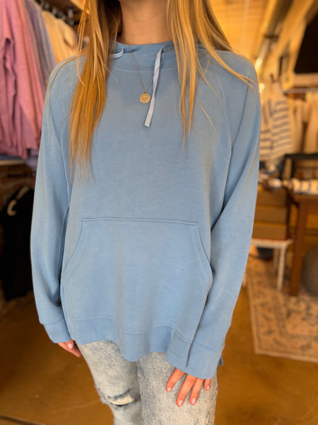 Denim Drift Laguna Dune Hoodie