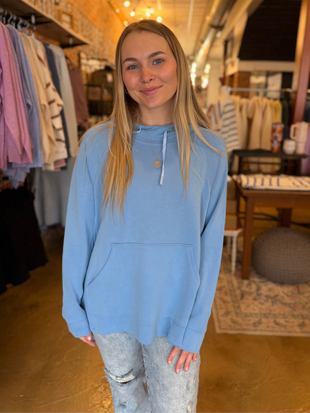 Denim Drift Laguna Dune Hoodie