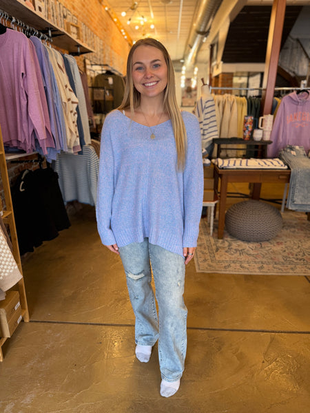 Periwinkle Lightweight Sweater