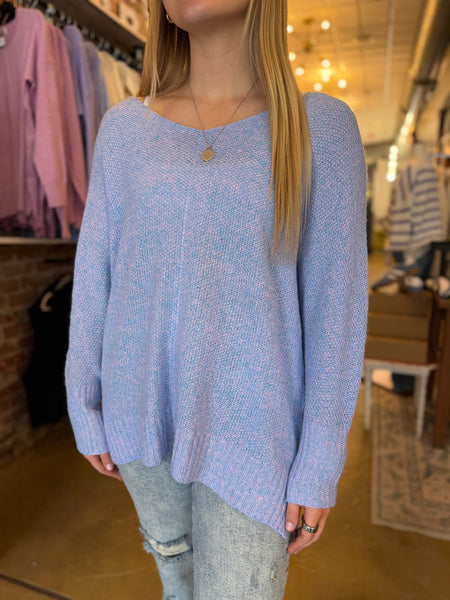 Periwinkle Lightweight Sweater