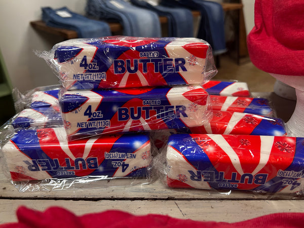USA Flag White Butter Squishy (3 designs)