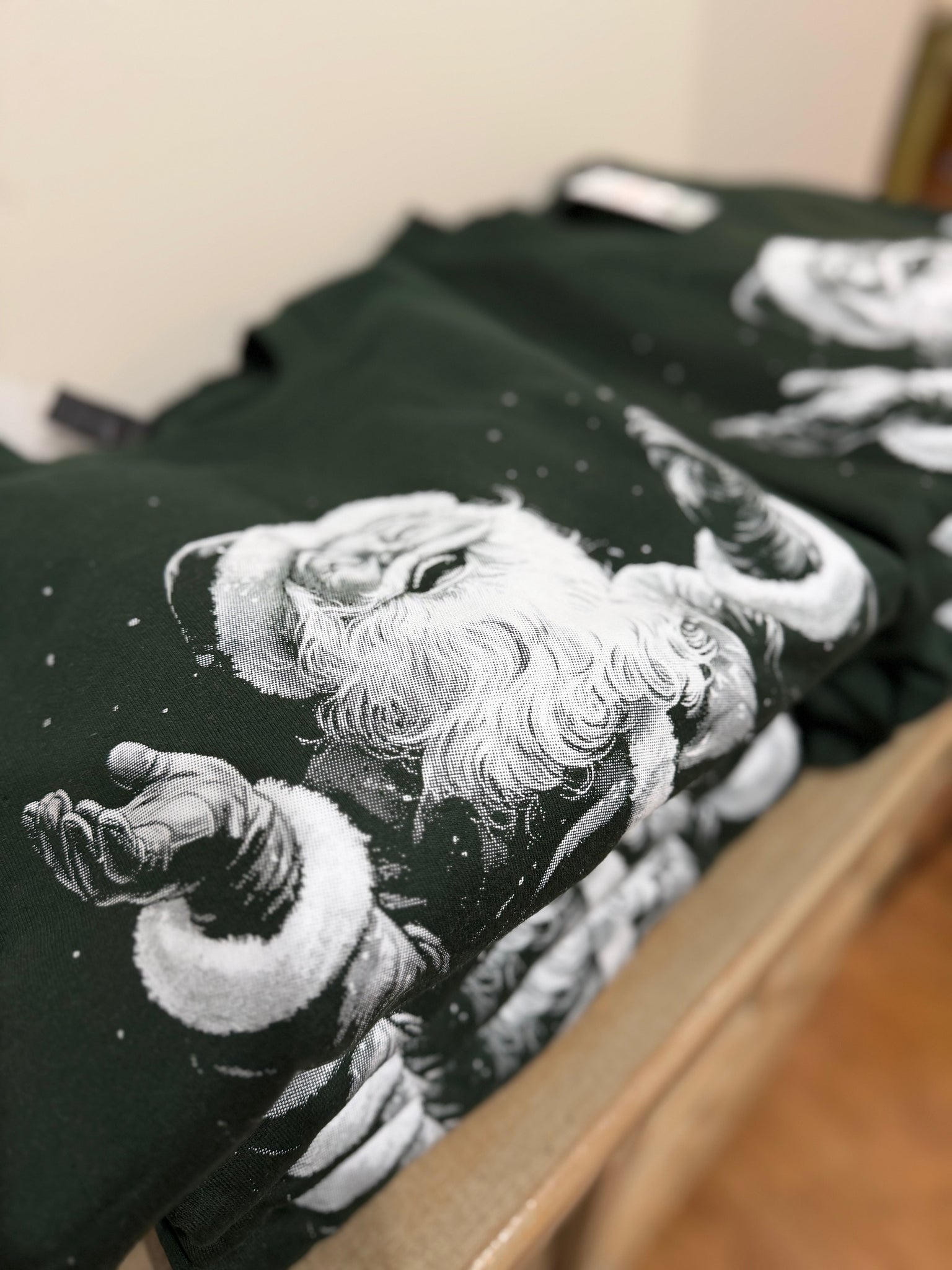 Kris Kringle Forest Green Graphic Sweatshirt