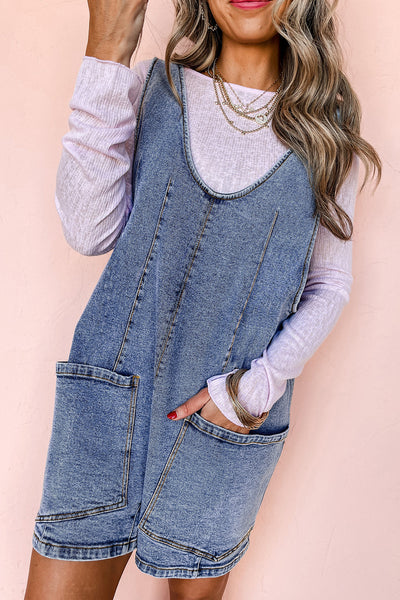 Denim Pocket Jumper
