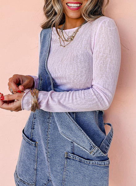 Denim Pocket Jumper