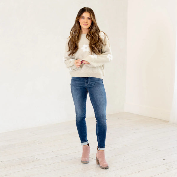 Judy Blue Thermal Skinny Jeans