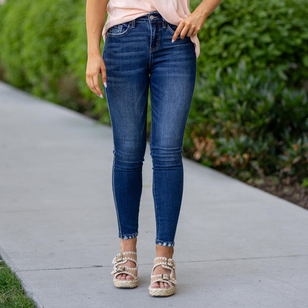 Flying Monkey Vivienne High Rise Skinny Jeans