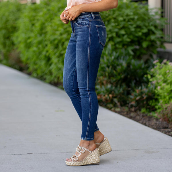 Flying Monkey Vivienne High Rise Skinny Jeans