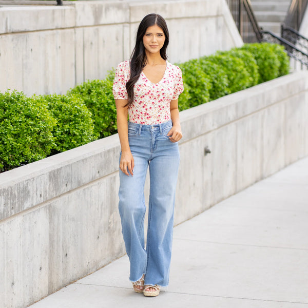 Lovervet Montana High-Rise Wide Leg Jeans