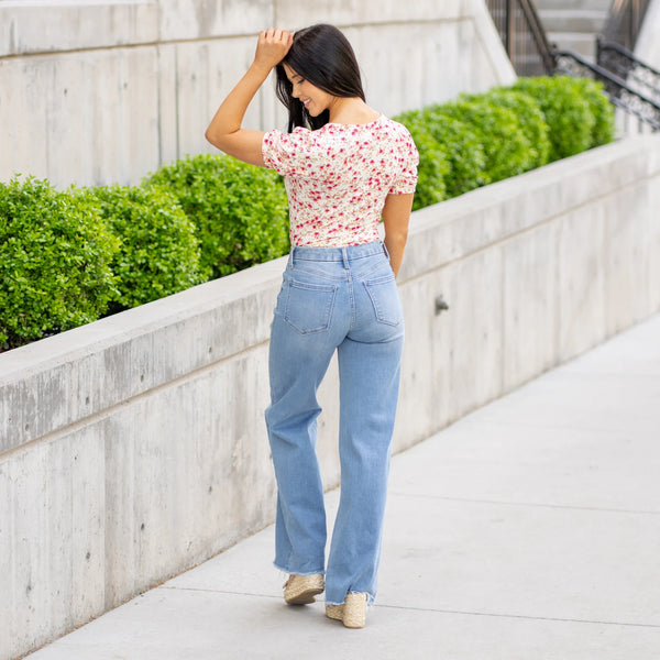 Lovervet Montana High-Rise Wide Leg Jeans