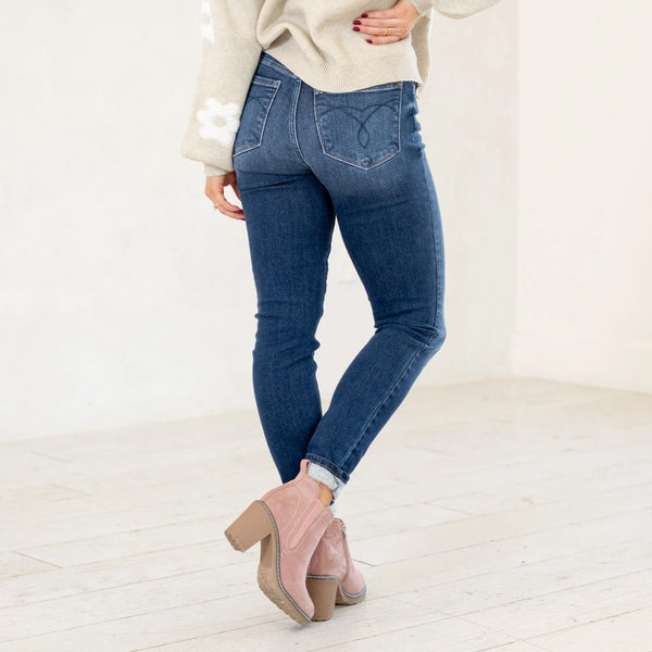 Judy Blue Thermal Skinny Jeans