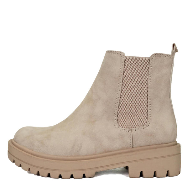 Beige Paden Chelsea Boots