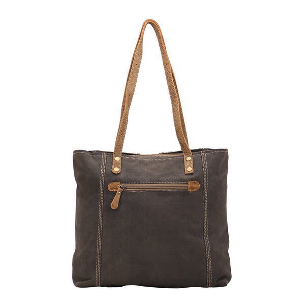 Myra Abstract Key Tote Bag