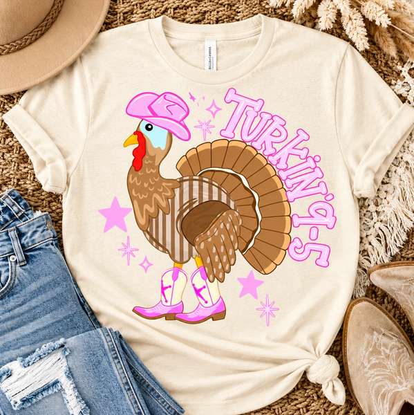 PREORDER Turkin' 9-5 Graphic Tee