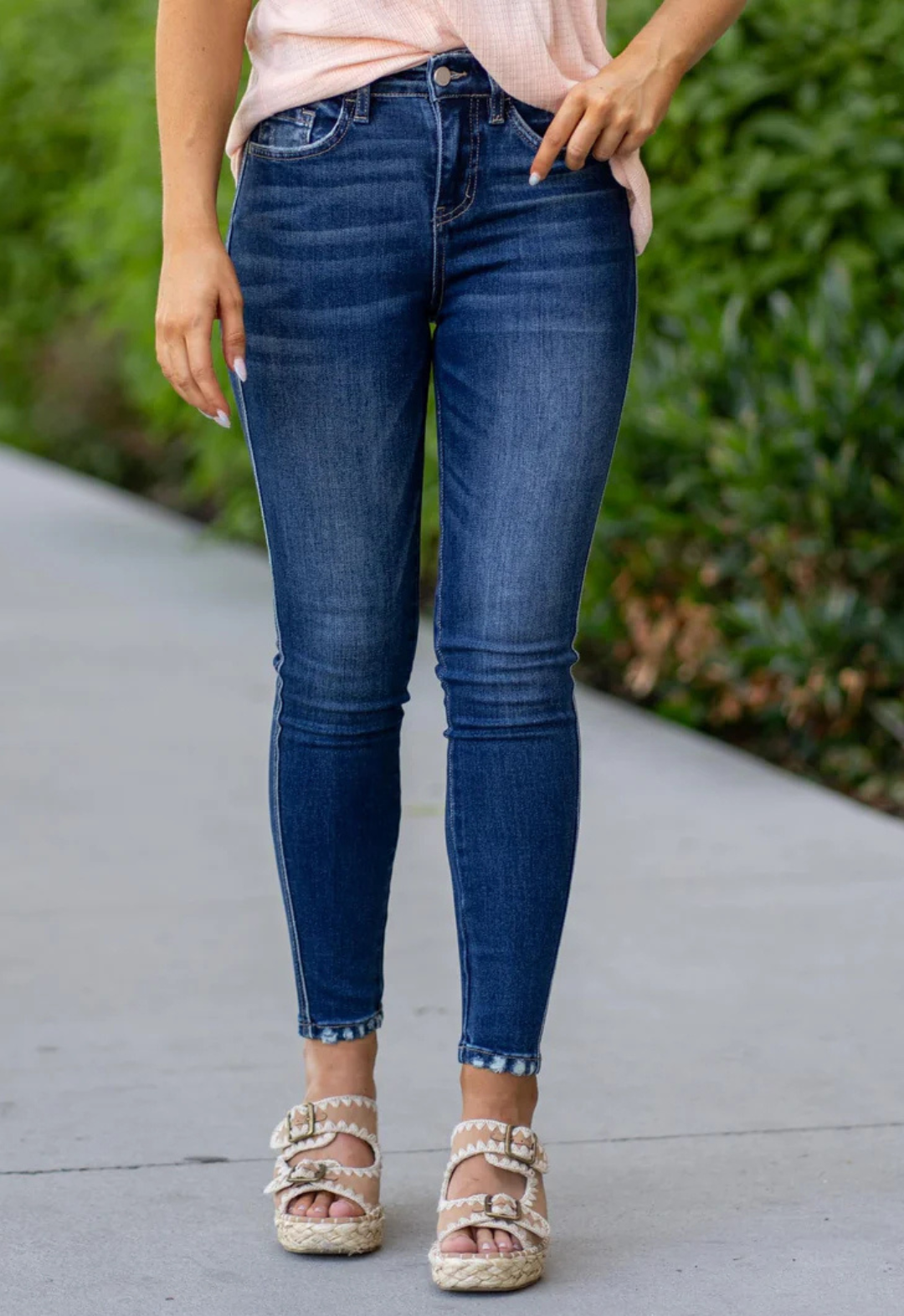 Flying Monkey Vivienne High Rise Skinny Jeans