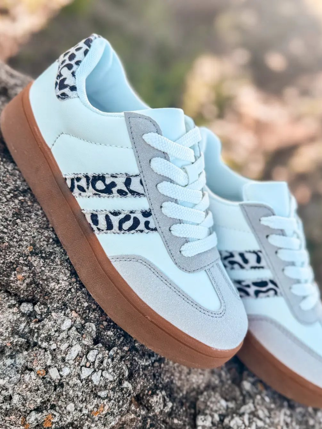 Retro Leopard Sneakers