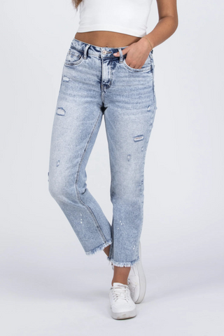 Lovervet Sophia Tummy Control Straight Leg Jeans