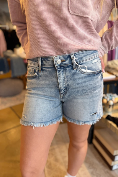 Lovervet Distressed Denim Shorts