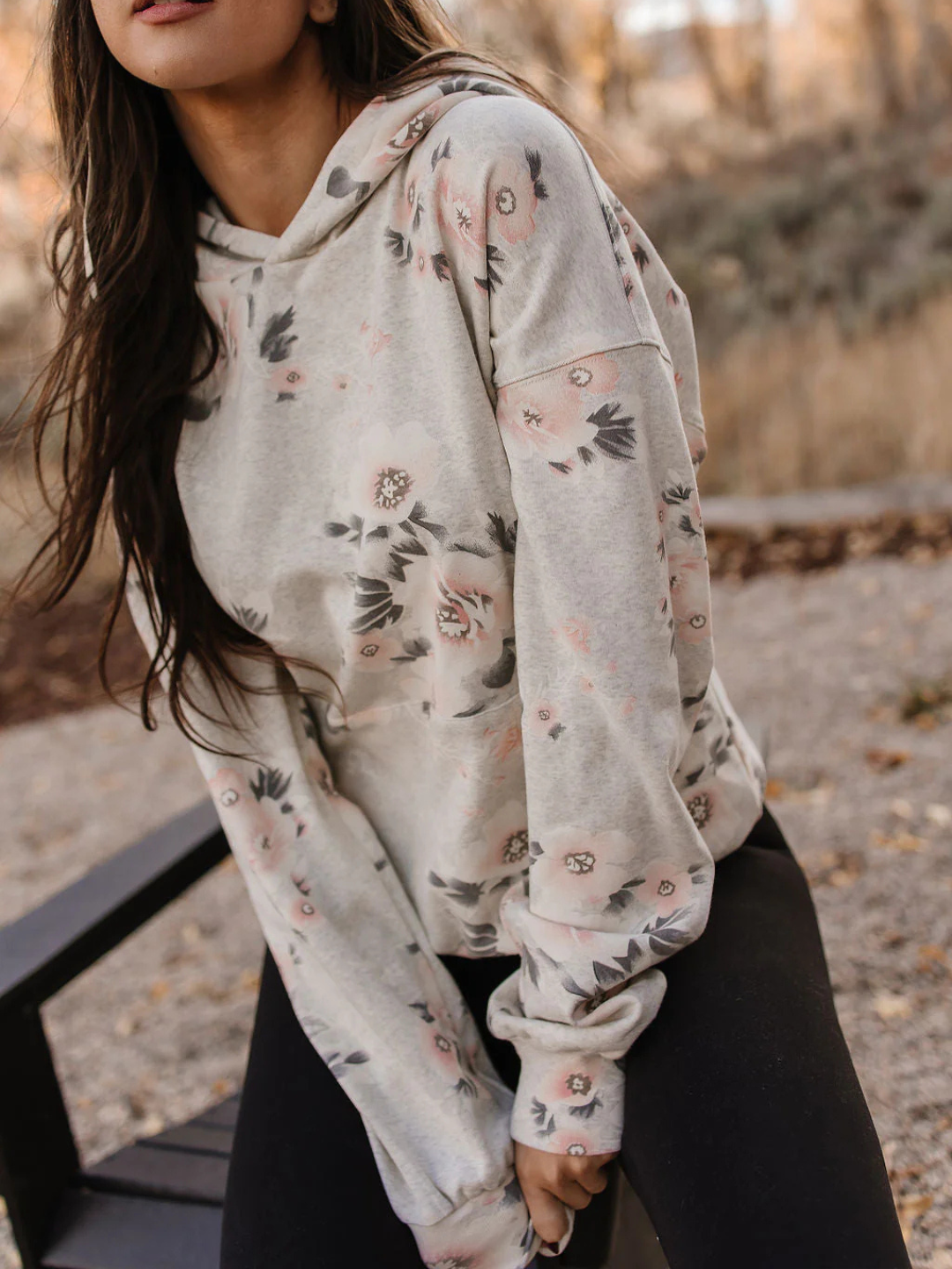 Ampersand Avenue Petals & Pearls University Pullover