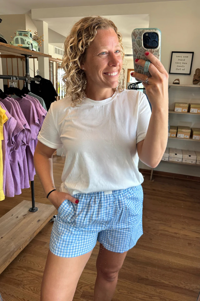 White Crew Neck Tee