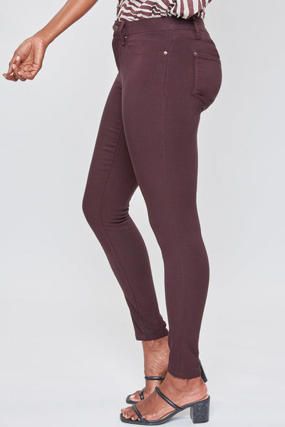 Dark Berry Hyperstretch Mid-Rise Pants