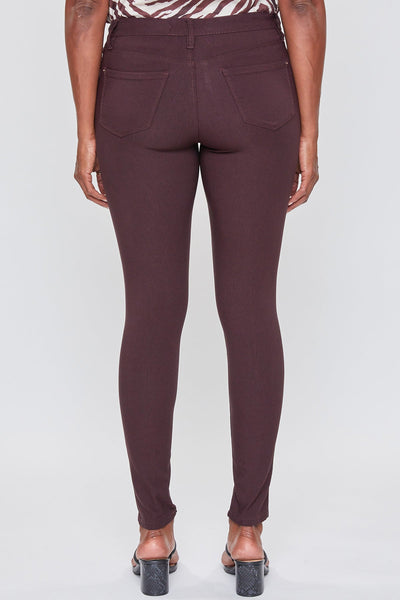 Dark Berry Hyperstretch Mid-Rise Pants