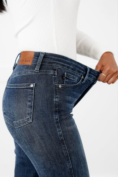 Judy Blue Tummy Control Straight Leg Jeans
