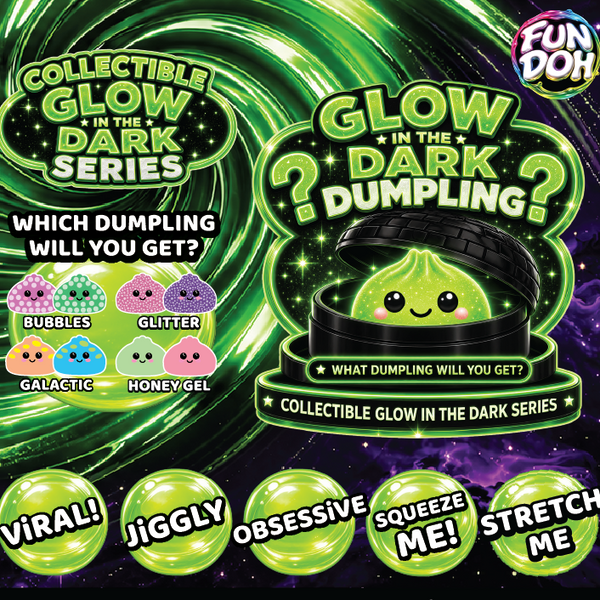 Fun Doh Glow In The Dark Mystery Dumpling