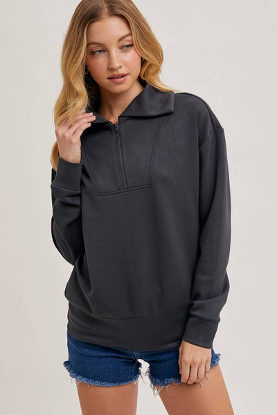 Ash Half Zip Sweater