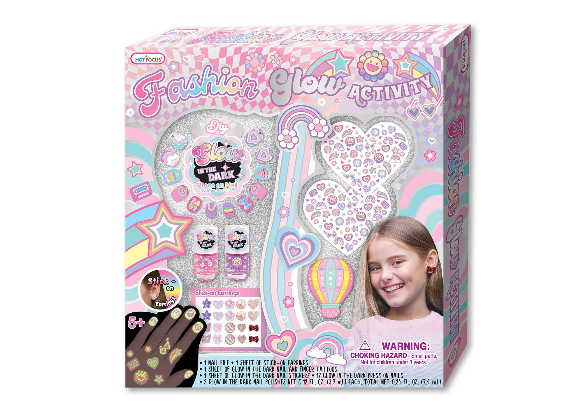 Glow in The Dark Nail Set & Accessories