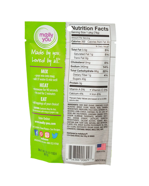 Mug Cake - More Options!