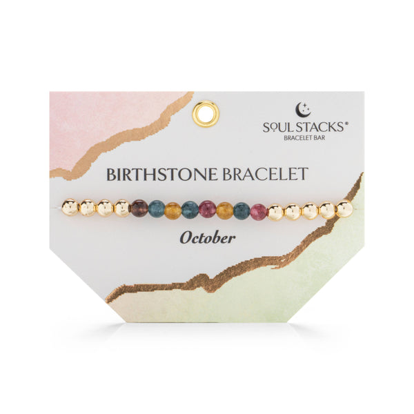 Soul Stacks Birthstone Bracelet