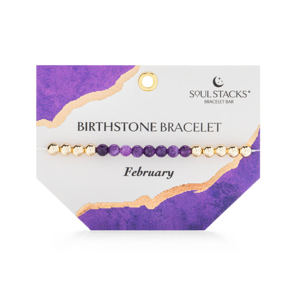 Soul Stacks Birthstone Bracelet