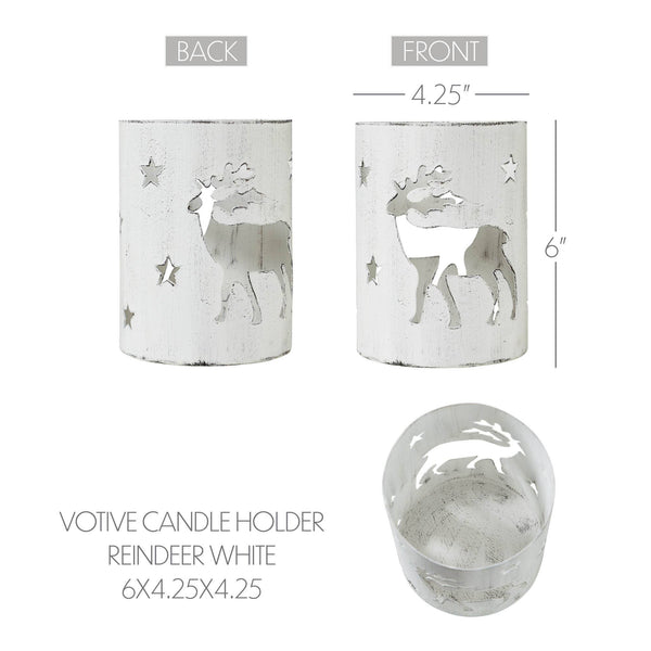 Reindeer Votive Candle Holder (1)