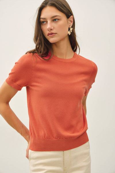 Poppy Short Sleeve Sweater