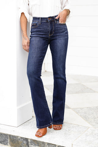 Judy Blue Dark Wash Bootcut Jeans