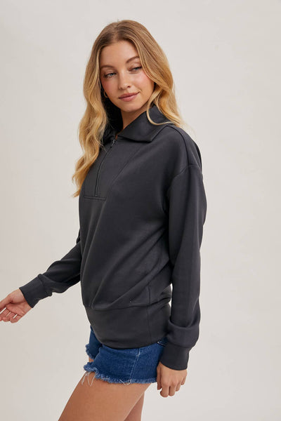 Ash Half Zip Sweater