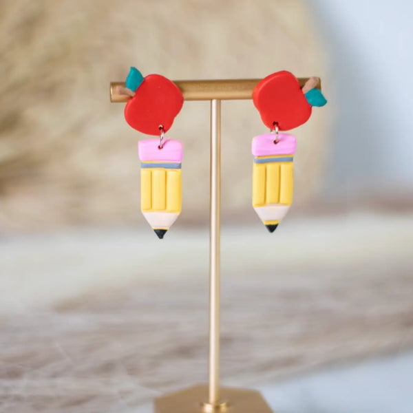 School Collection Clay Earrings - More Options!