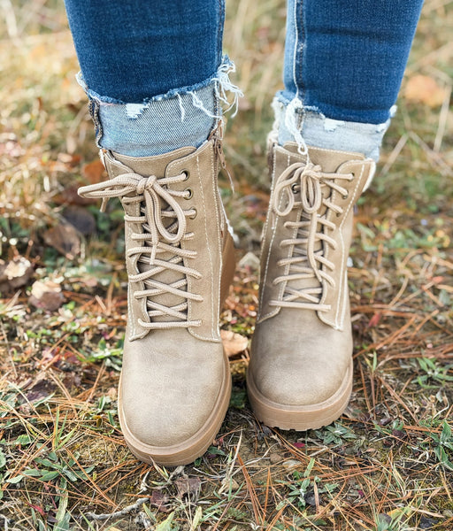 Muk Luks Sky Solange Wedge Boots